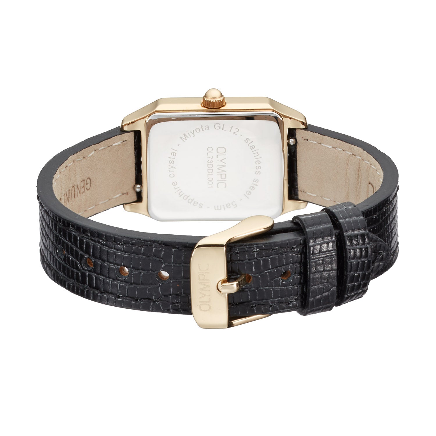 Olympic OL73DDL001 Nostalgia Horloge Dames Staal 23x33mm