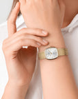 Olympic OL73DDS001 Retro Chic Horloge Staal 23x25mm
