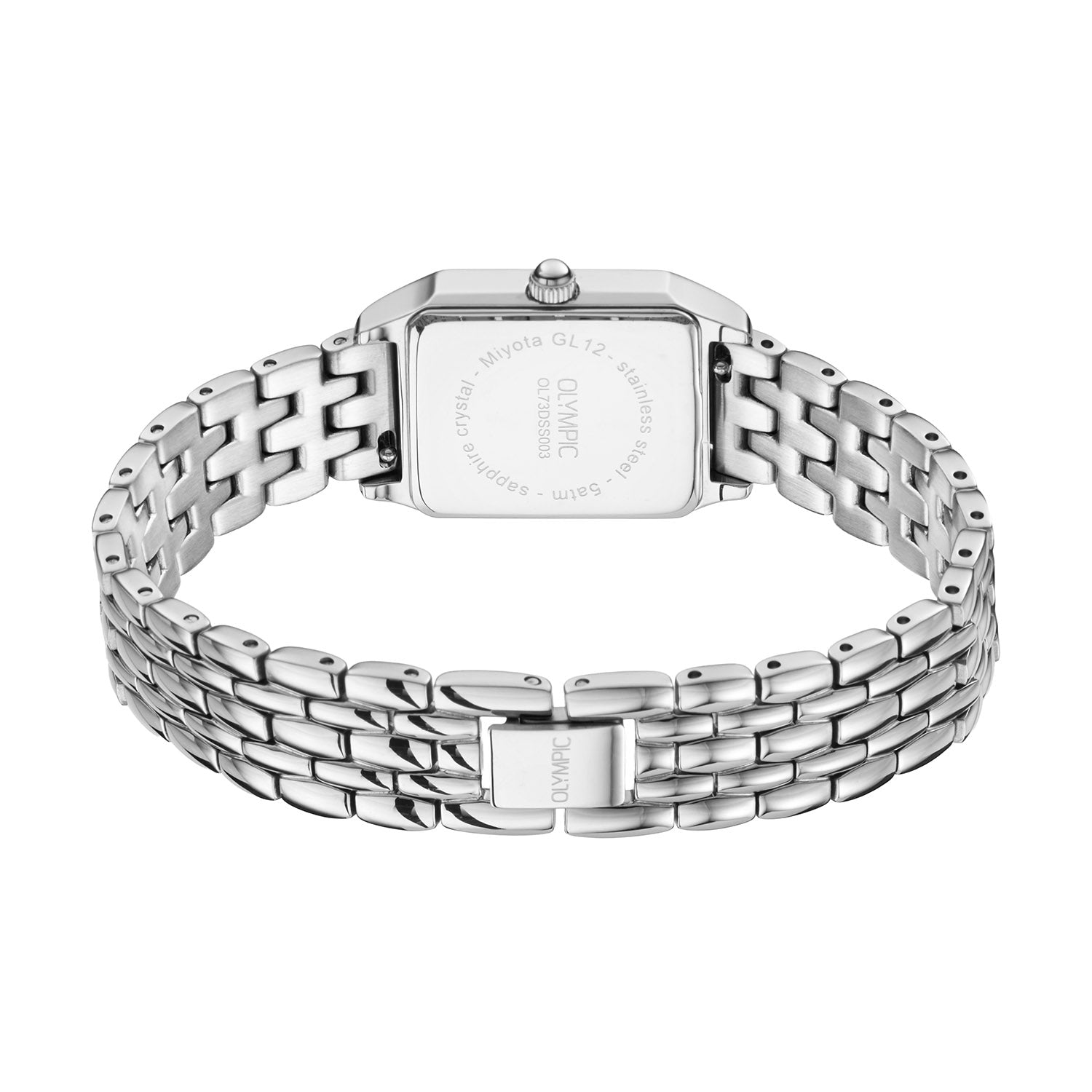 Olympic OL73DSS003 Nostalgia Horloge Dames Staal 23x33mm