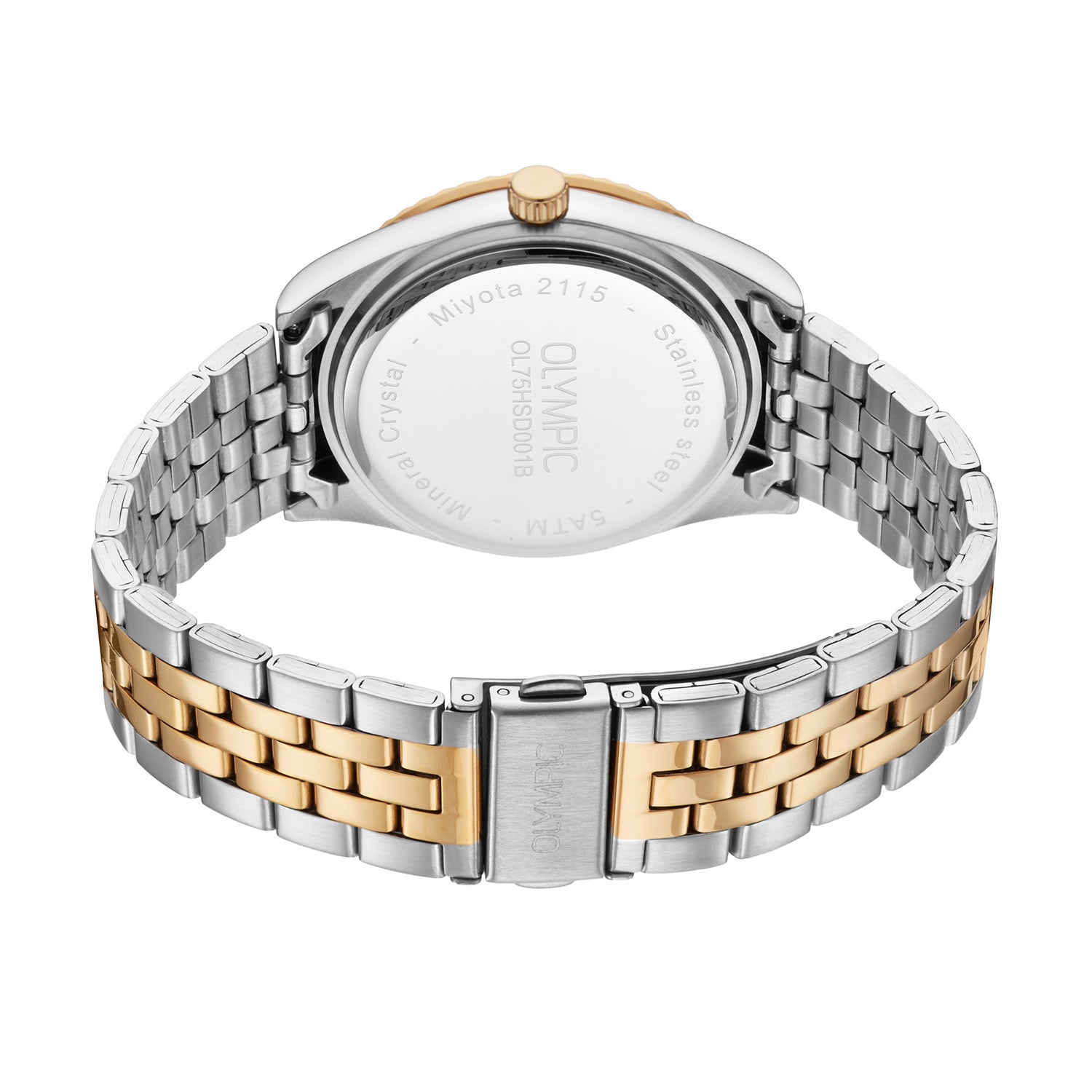 Olympic OL75HSD001B Novi Horloge Heren Staal 40mm