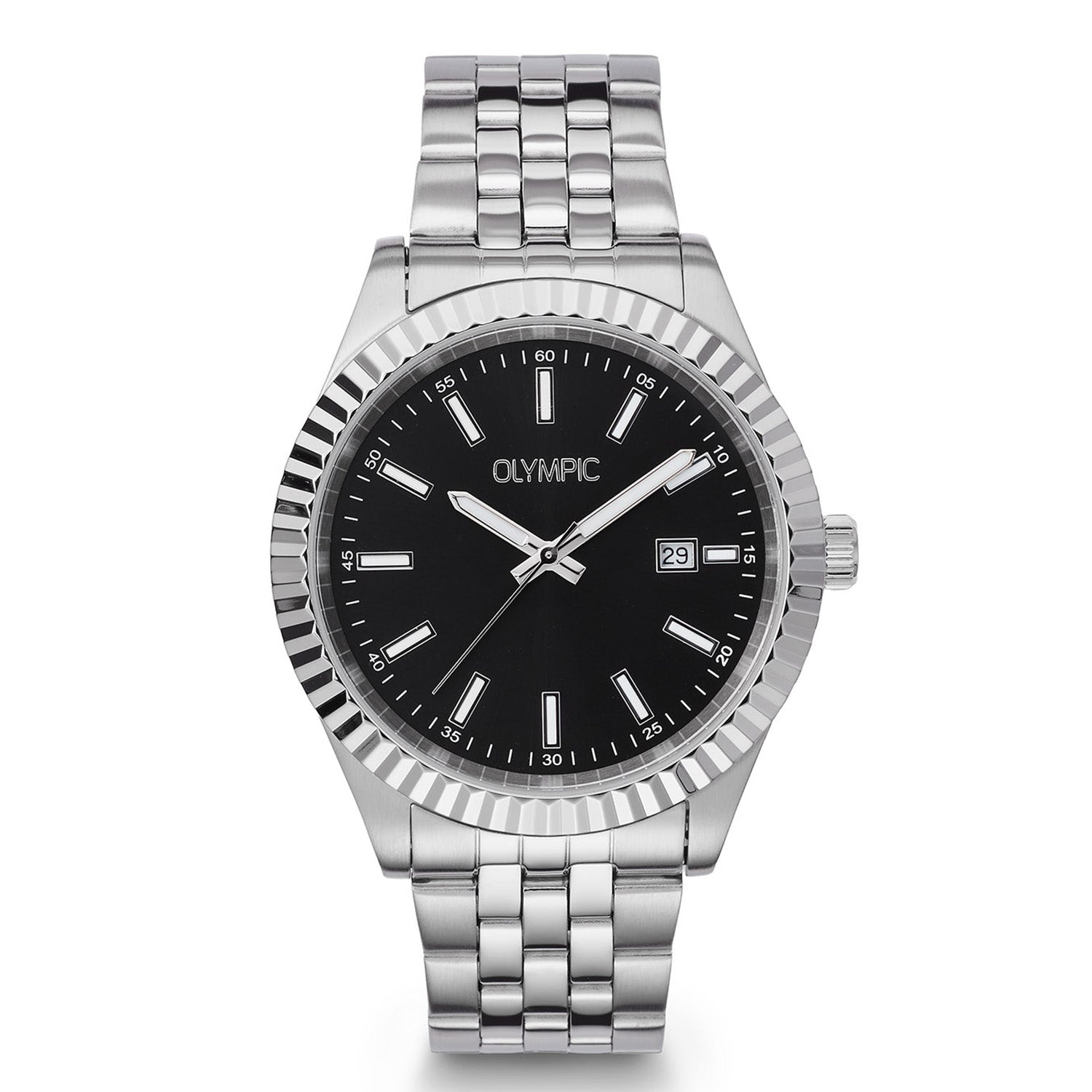 Olympic OL75HSS007 Novi Horloge Heren Staal 40mm