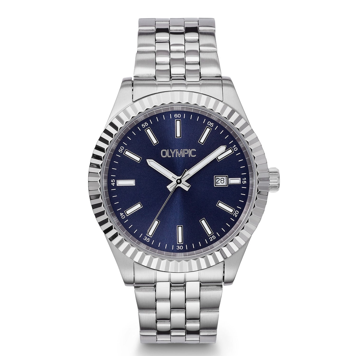 Olympic OL75HSS008 Novi Horloge Heren Staal 40mm