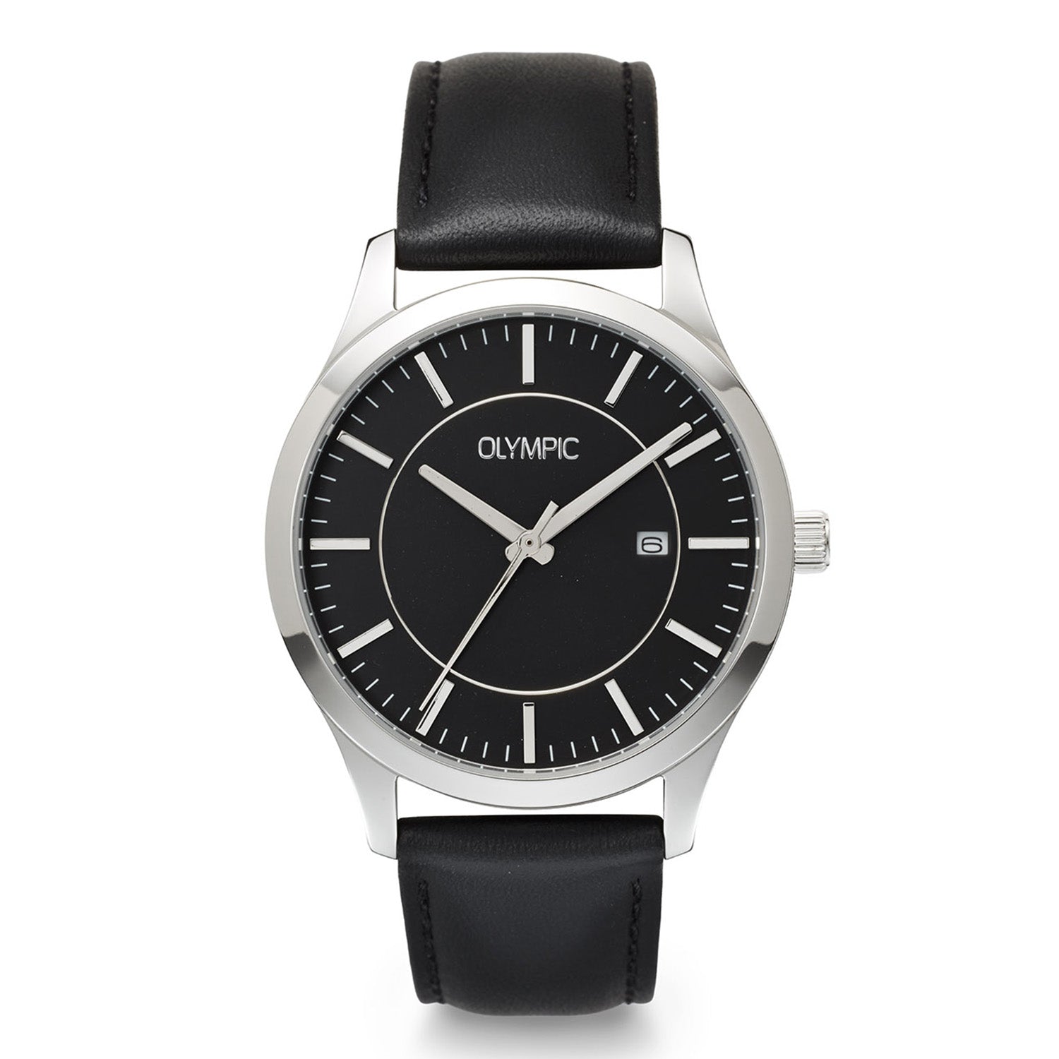 Olympic OL80HSL001 Damian Horloge Heren Staal 40mm