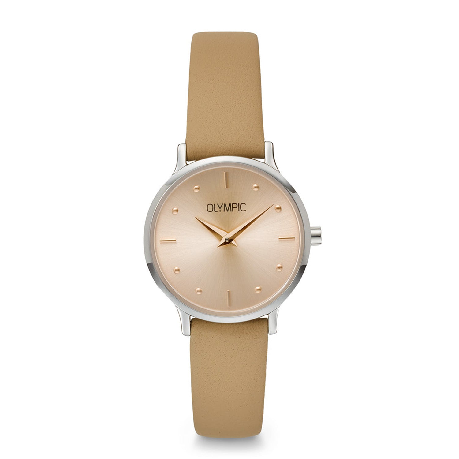 Olympic OL82DSL011B Lina Horloge Dames Staal 26mm