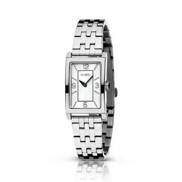 Olympic OL89DSS016 MAXIMA Horloge - Staal - Bracelet - Zilver, exclusief en kwalitatief hoogwaardig. Ontdek nu!