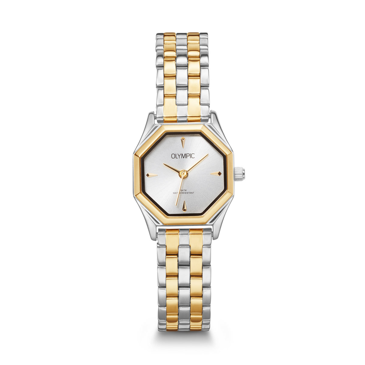 Olympic OL89DSS019B Dames Horloge 22mm