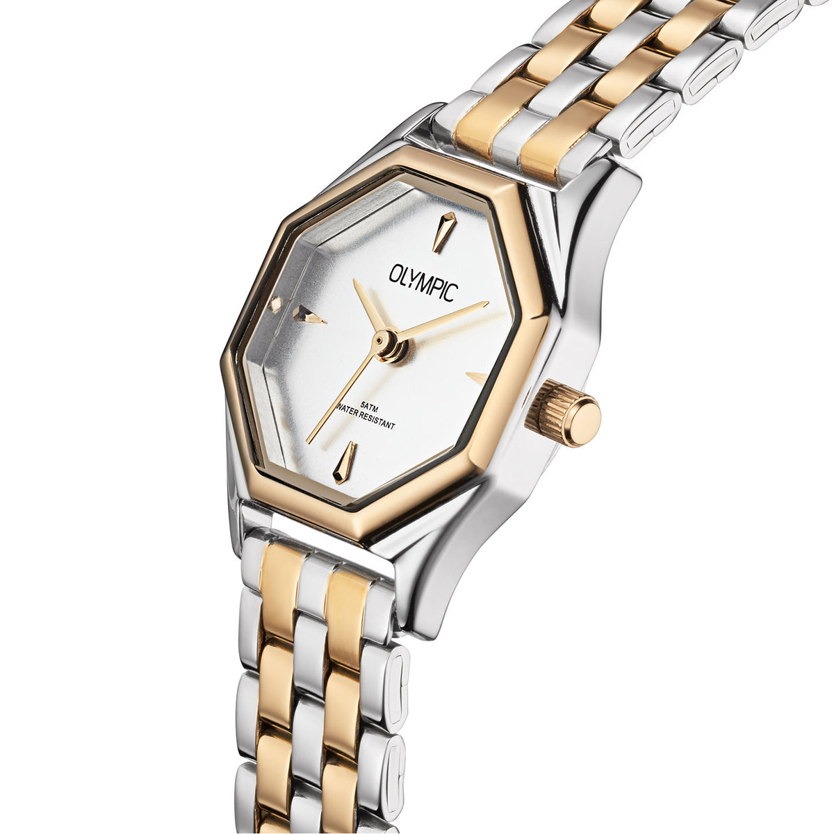 Olympic OL89DSS019B Dames Horloge 22mm