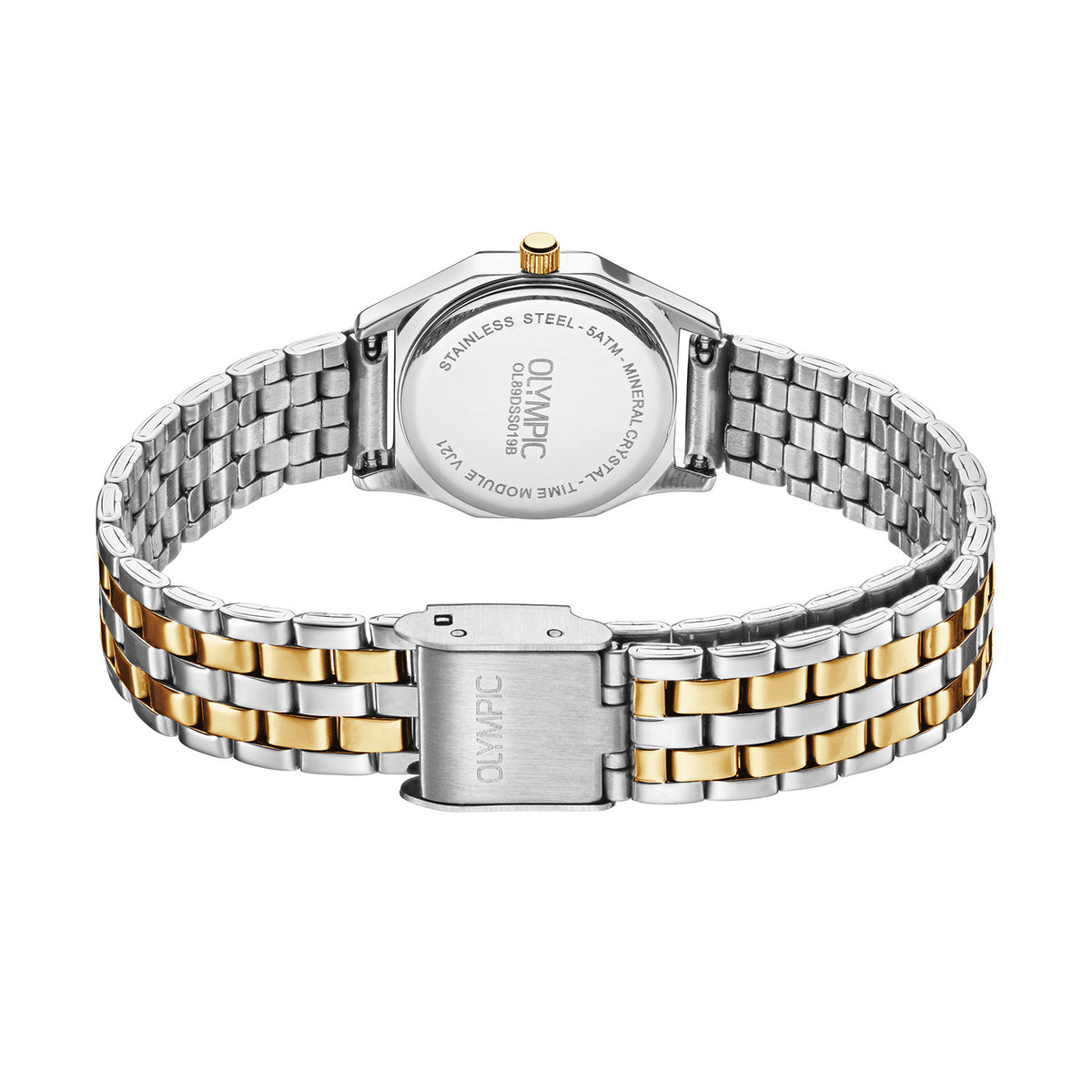 Olympic OL89DSS019B Dames Horloge 22mm