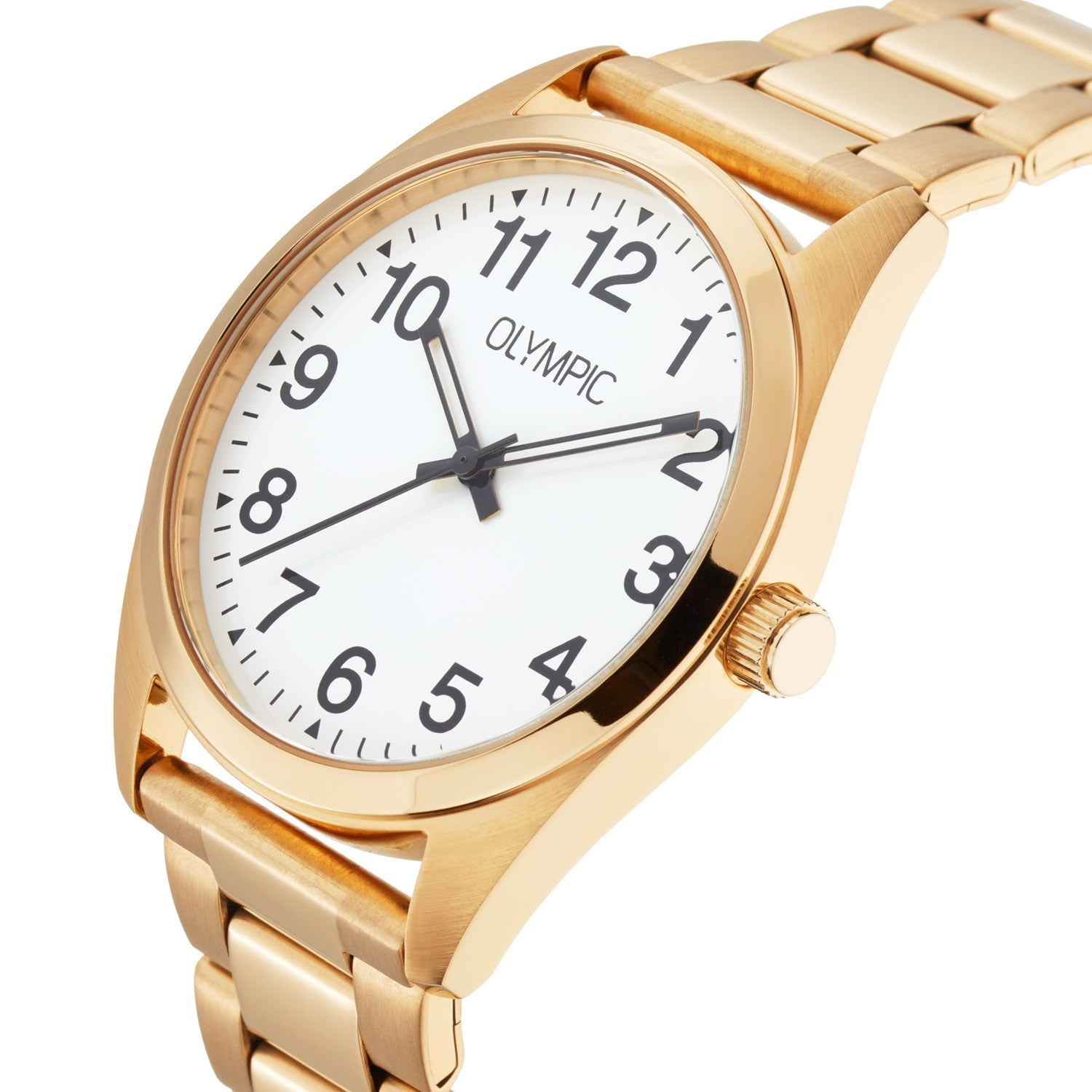 Olympic OL89HDD002 Marcel Horloge Staal 38mm