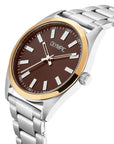 Olympic OL89HDS001B Marcel Horloge Staal 38mm