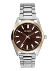 Olympic OL89HDS001B Marcel Horloge Staal 38mm