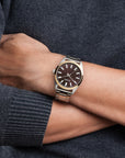 Olympic OL89HDS001B Marcel Horloge Staal 38mm