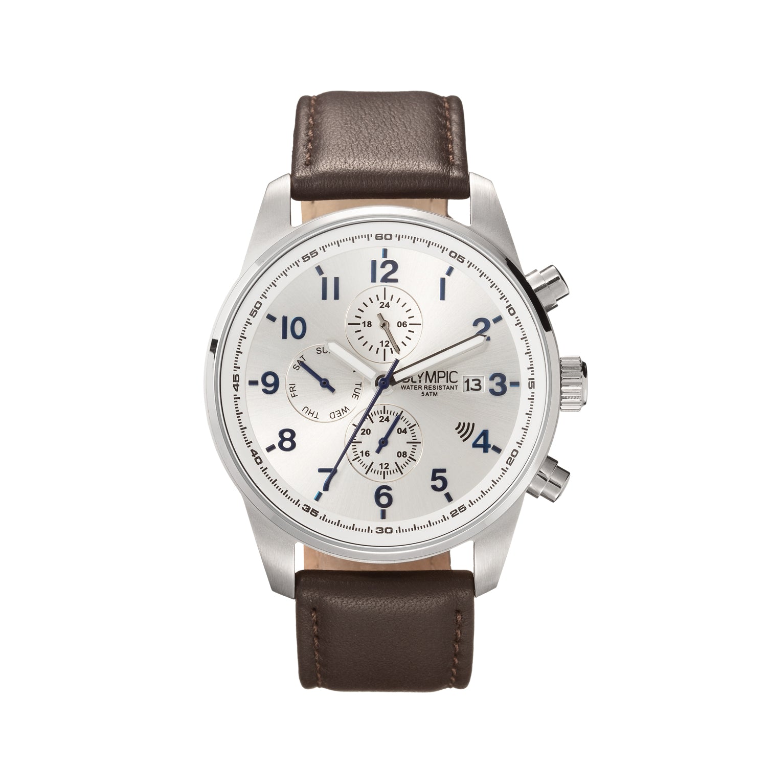 Olympic Horloge OL89HSL047 Zilver zilverkleurig