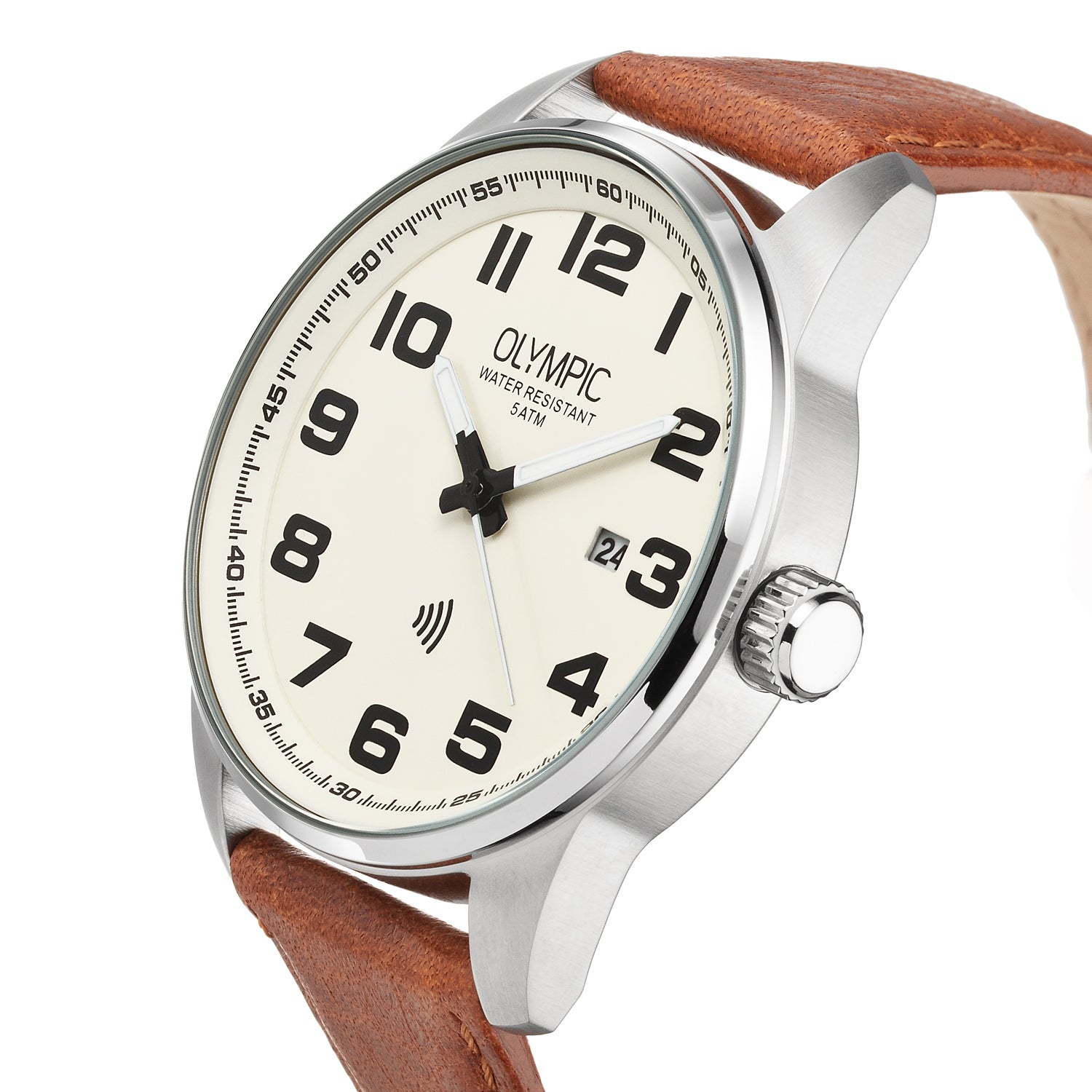 Olympic Horloge OL89HSL049 Zilver zilverkleurig