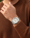 Olympic OL89HSS053 Paul Horloge Heren Staal 43mm, exclusief en kwalitatief hoogwaardig. Ontdek nu!