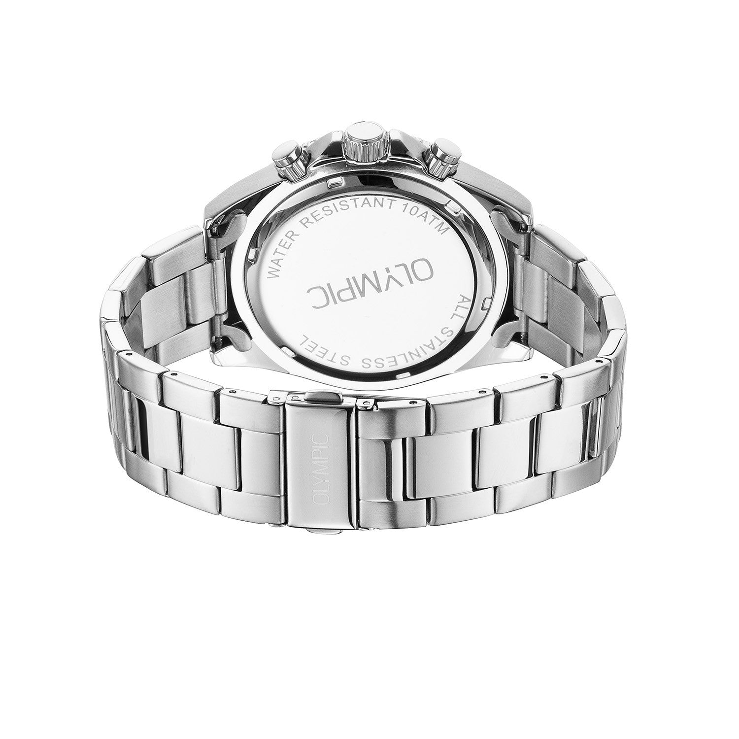 Olympic OL89HSS058 Paul Horloge Heren Staal 43mm