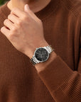 Olympic OL89HSS076 Tobias Horloge Heren Staal 40mm, exclusief en kwalitatief hoogwaardig. Ontdek nu!