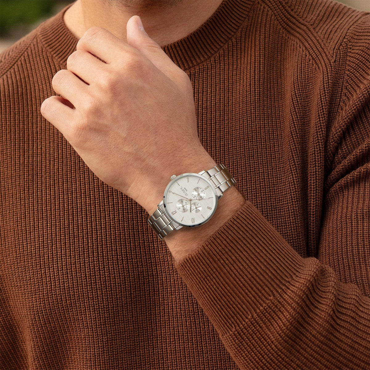 Olympic OL89HSS077 Tobias Horloge Heren Staal 40mm, exclusief en kwalitatief hoogwaardig. Ontdek nu!