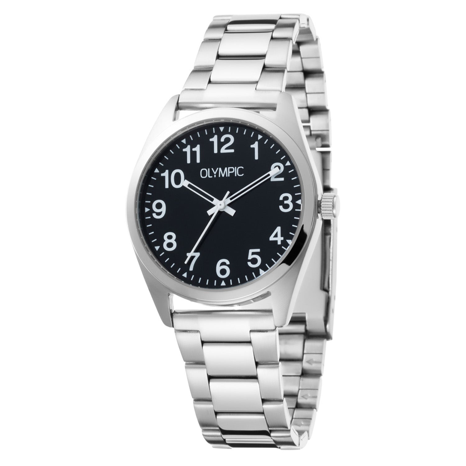 Olympic OL89HSS079 Marcel heren horloge Staal - 38mm - PansiteNederland.nl