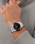 Olympic OL90HSS002 Frank heren horloge Staal - 42mm