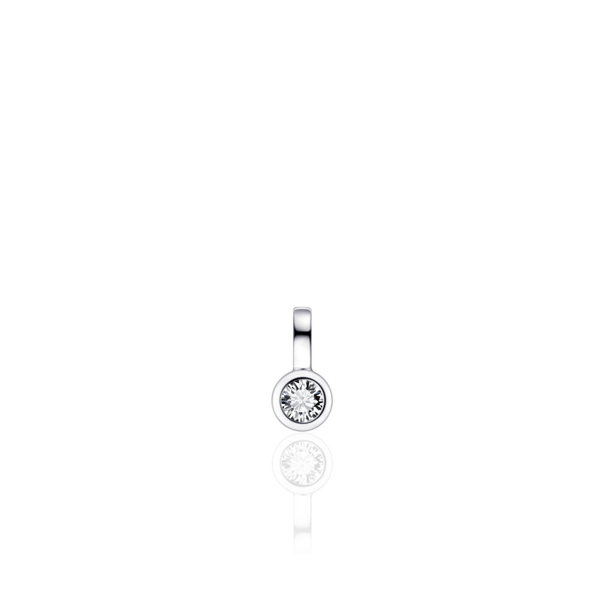 Gisser Hanger Zilver Gerhodineerd – P1039
