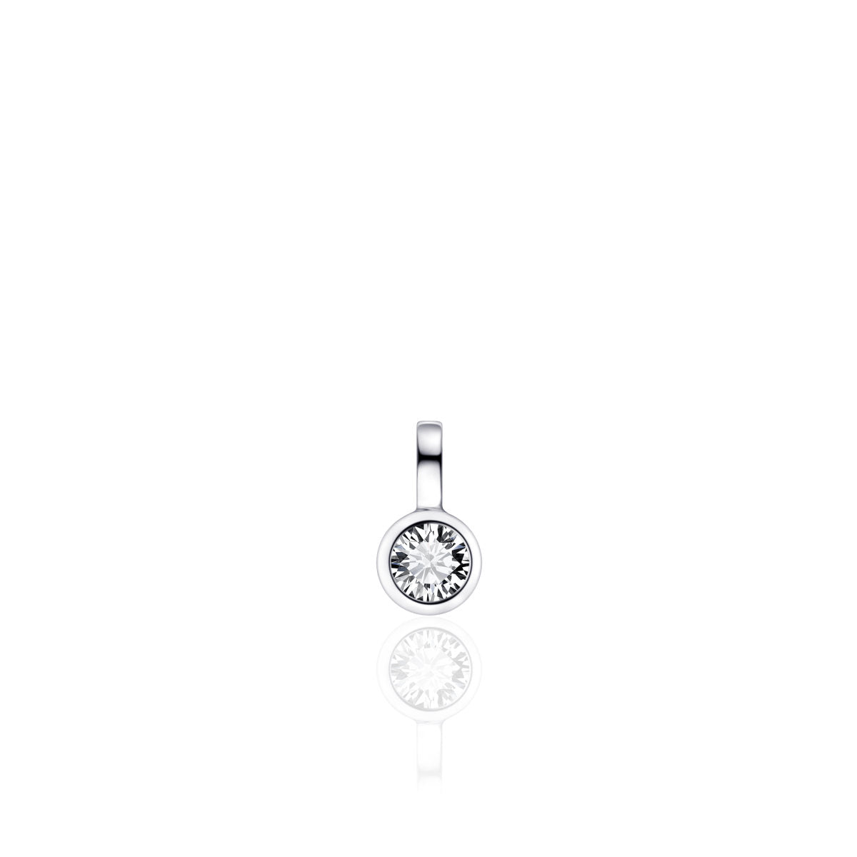 Gisser Hanger Zilver Gerhodineerd – P1041