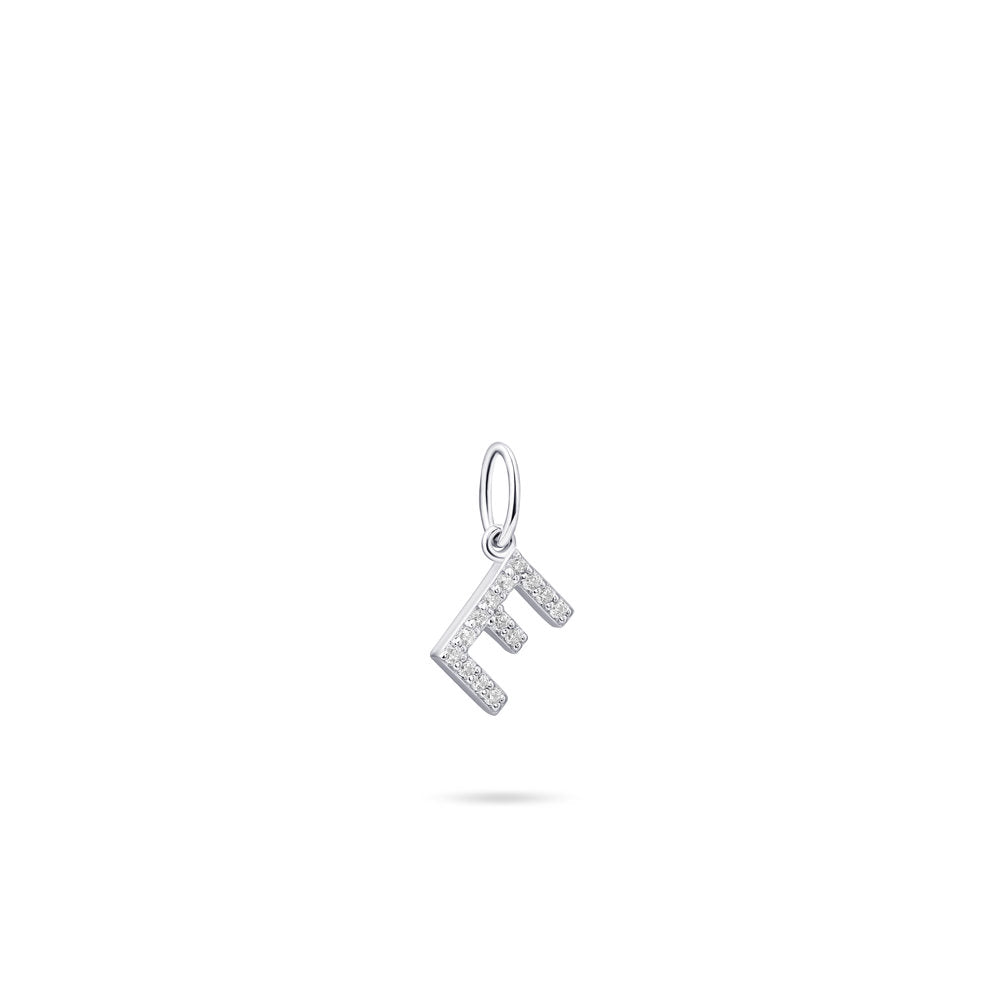 Gisser Hanger Zilver Gerhodineerd Zirkonia Wit – P1080/E – foto 2