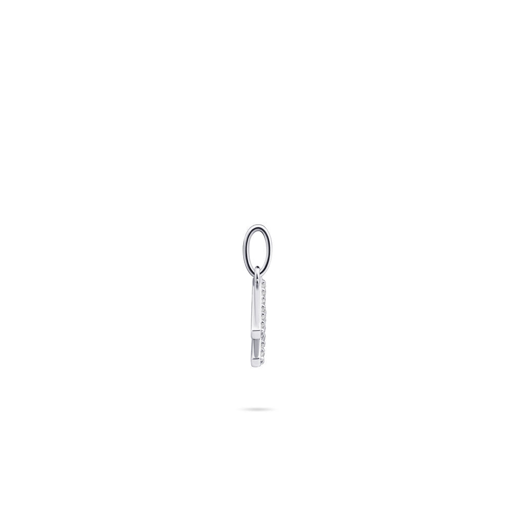 Gisser Hanger Zilver Gerhodineerd Zirkonia Wit – P1080/H – foto 3