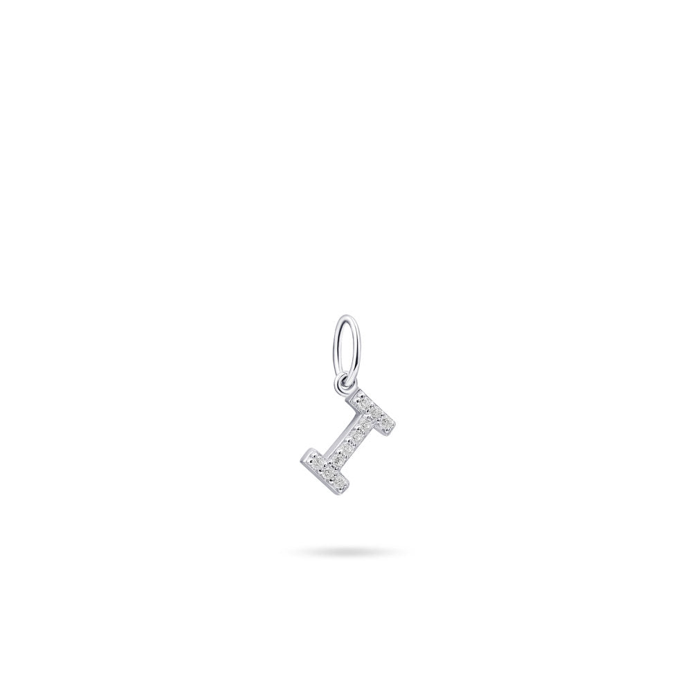 Gisser Hanger Zilver Gerhodineerd Zirkonia Wit – P1080/I – foto 2
