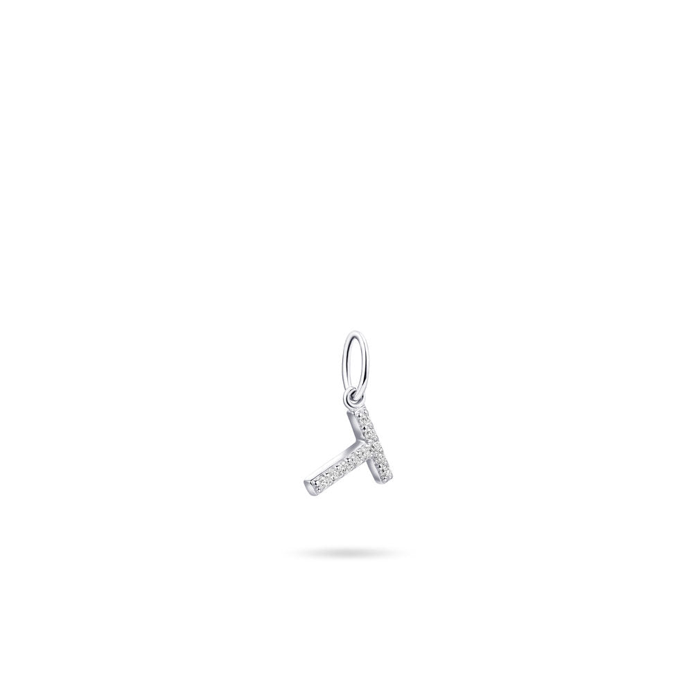Gisser Hanger Zilver Gerhodineerd Zirkonia Wit – P1080/T – foto 2
