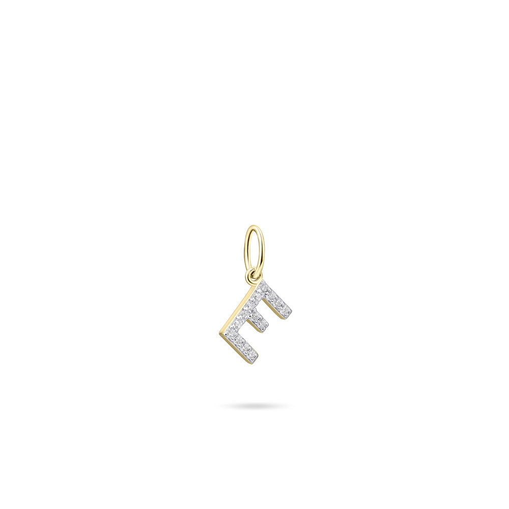 Gisser Hanger Zilver Geel Verguld Zirkonia Wit – P1080Y/E – foto 2