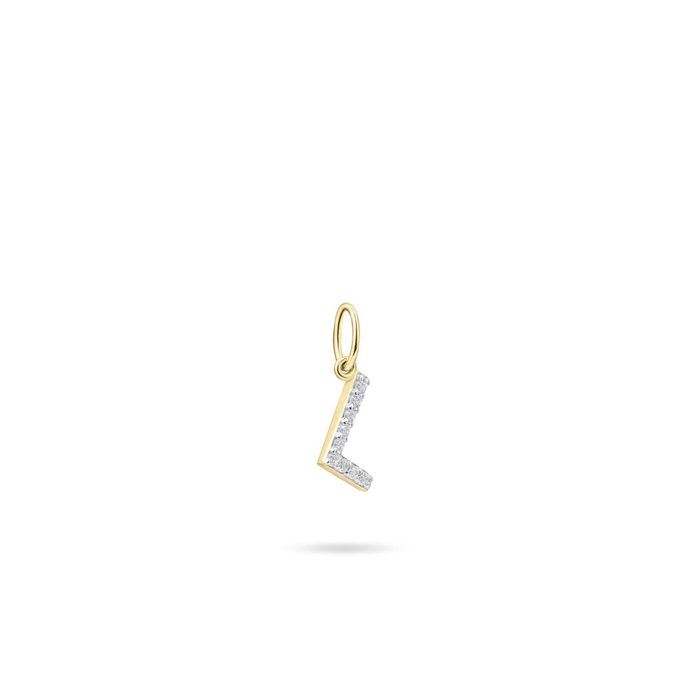 Gisser Hanger Zilver Geel Verguld Zirkonia Wit – P1080Y/L – foto 2