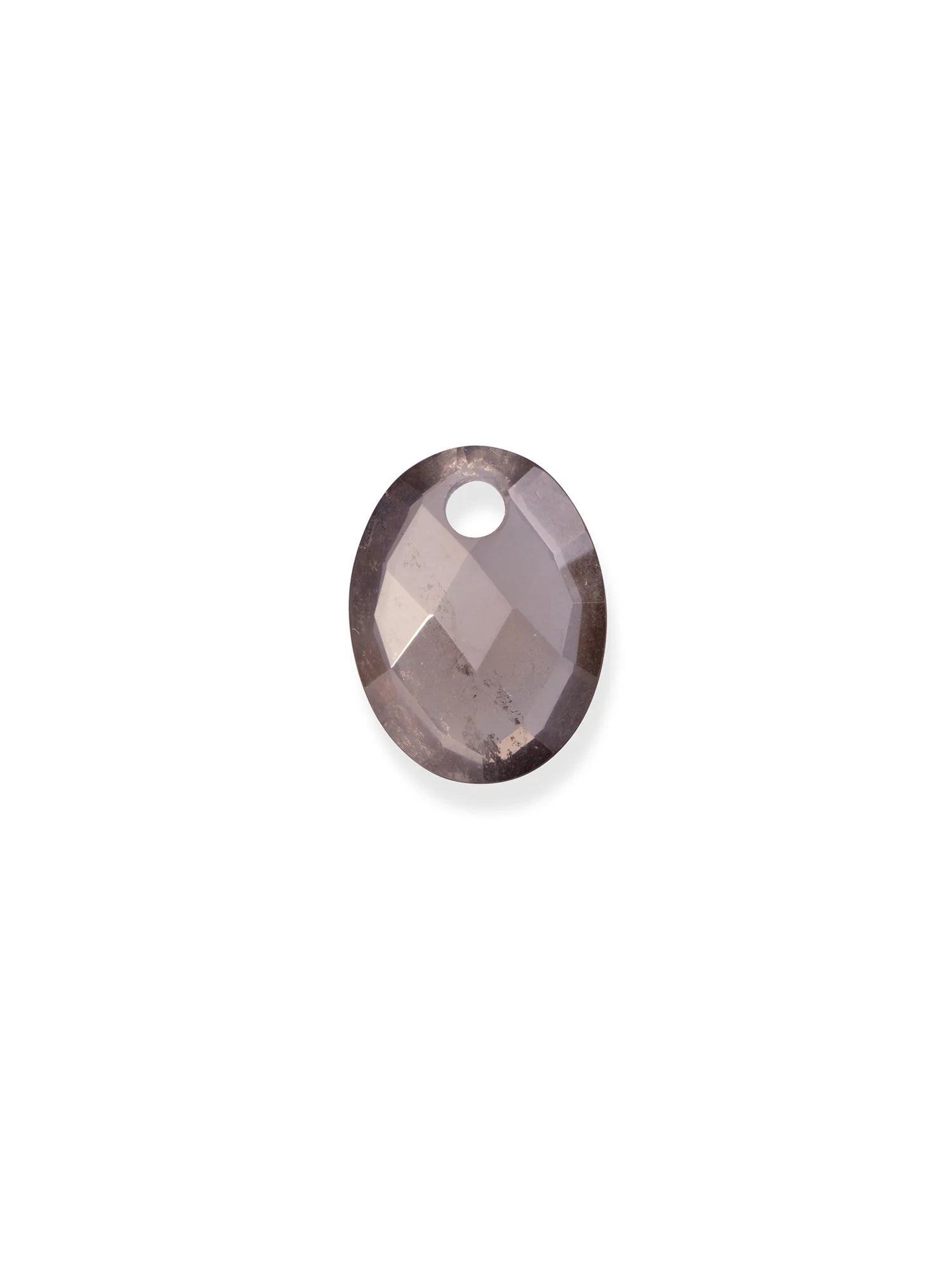 Sparkling Jewels Edelsteen Hanger Medium Oval Rookkwarts PENGEM23-MO