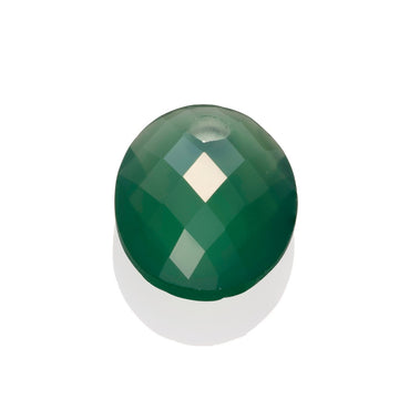 Sparkling Jewels Hanger Gemstone | Medium Oval Green Onyx - PENGEM53-MO