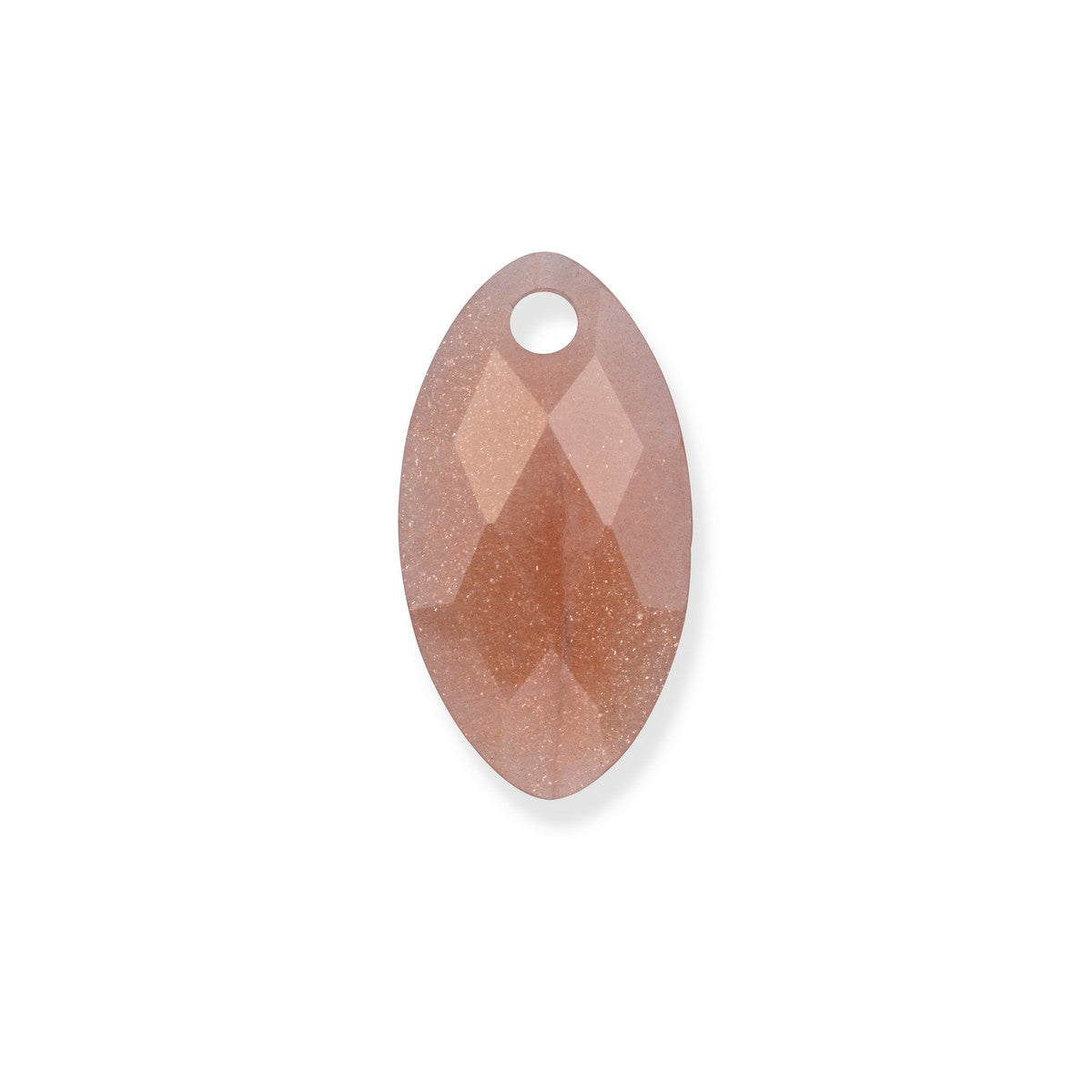 Sparkling Jewels Hanger Gemstone | Leaf - Sunstone PENGEM58-FCT-S - PansiteNederland.nl