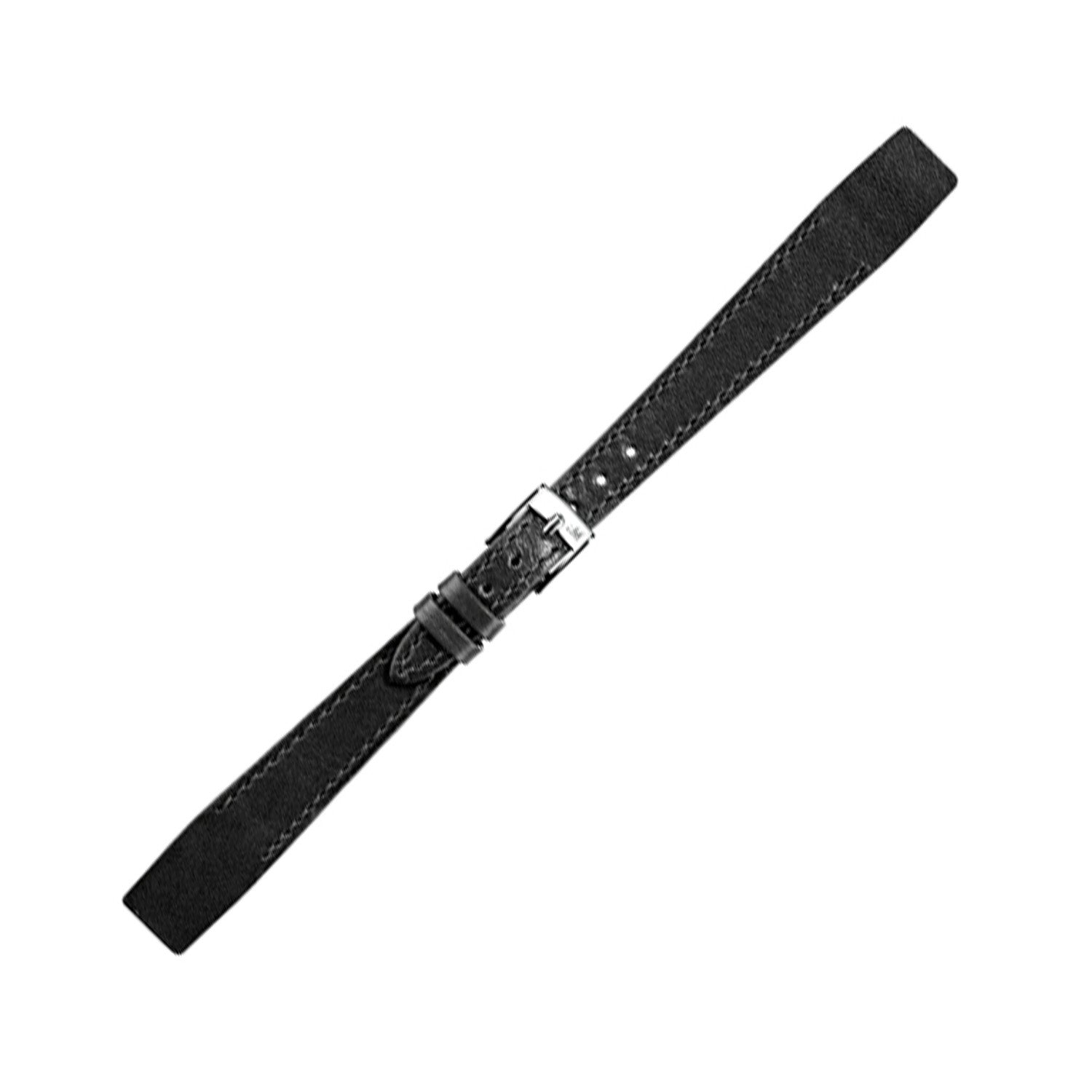 Morellato Basic Collection Horlogeband Leer Zwart Apertp