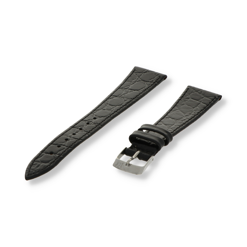Morellato Basic Collection Horlogeband Leer Zwart Birmin