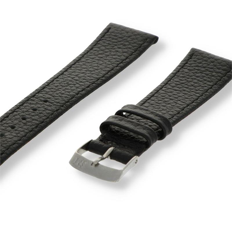 Morellato Basic Collection Horlogeband Leer Zwart Dublin