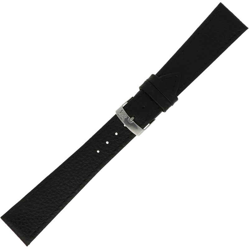 Morellato Basic Collection Horlogeband Leer Zwart Dublin