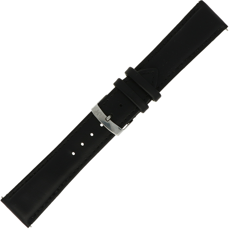 Morellato Basic Collection Horlogeband Leer Zwart Trendg