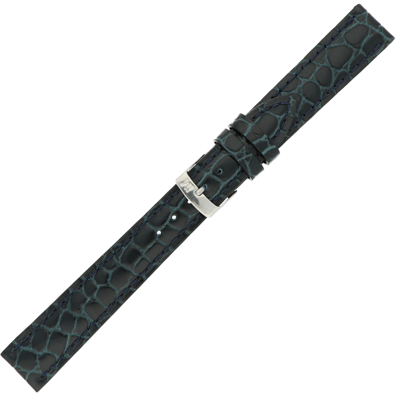 Morellato Basic Collection Horlogeband Leer Blauw Liverp