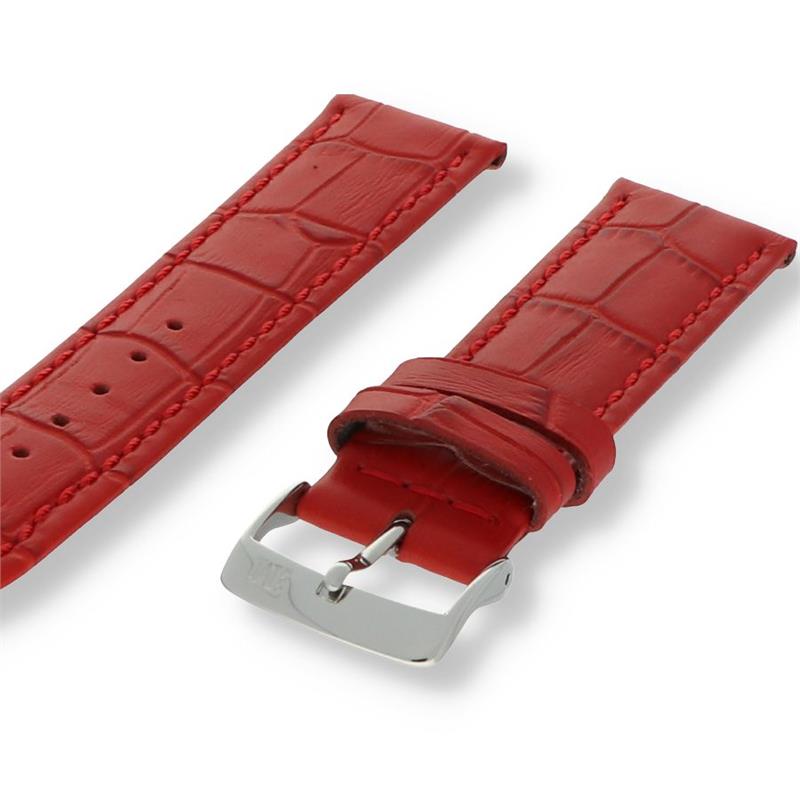 Morellato Horlogeband Leer Rood Ec