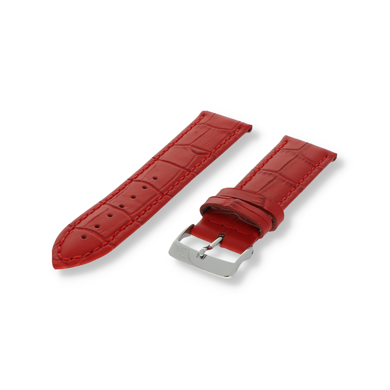 Morellato Horlogeband Leer Rood Ec