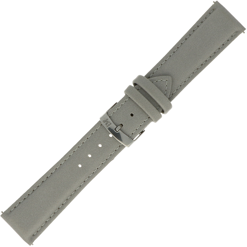 Morellato Basic Collection Horlogeband Leer Grijs Trendg