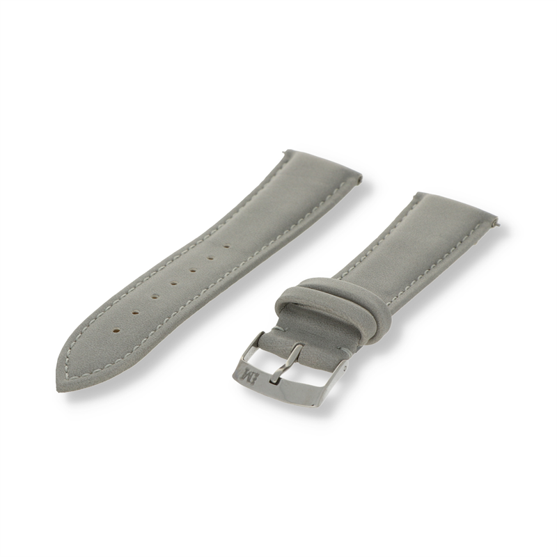 Morellato Basic Collection Horlogeband Leer Grijs Trendg