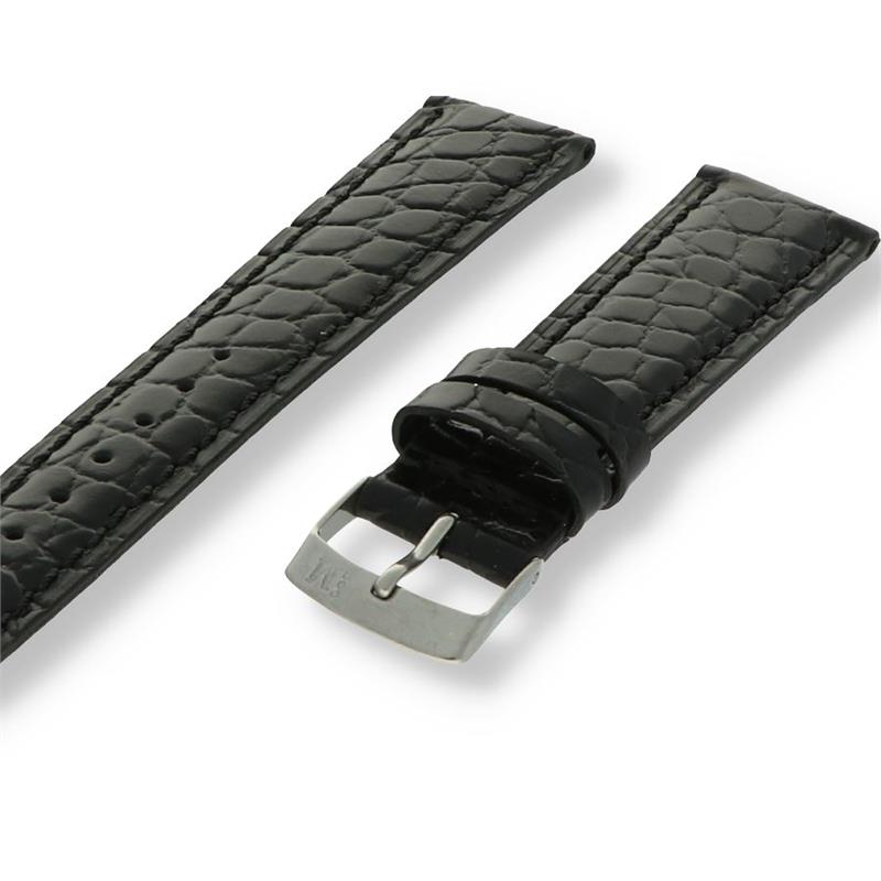 Morellato XL Horlogeband Leer Zwart Liverp