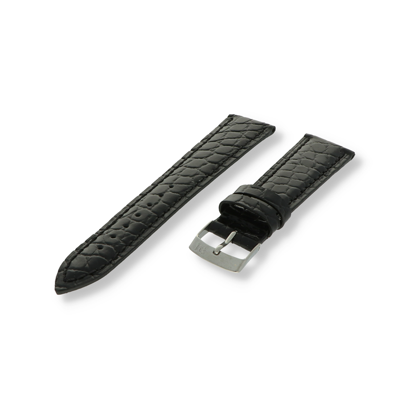 Morellato XL Horlogeband Leer Zwart Liverp