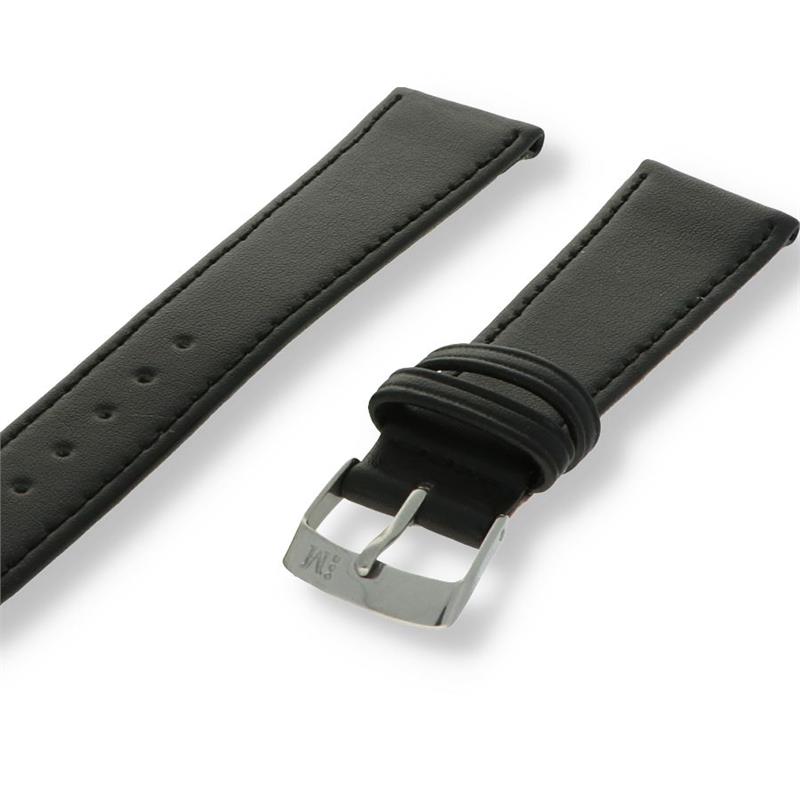 Morellato XL Horlogeband Leer Zwart Pointe