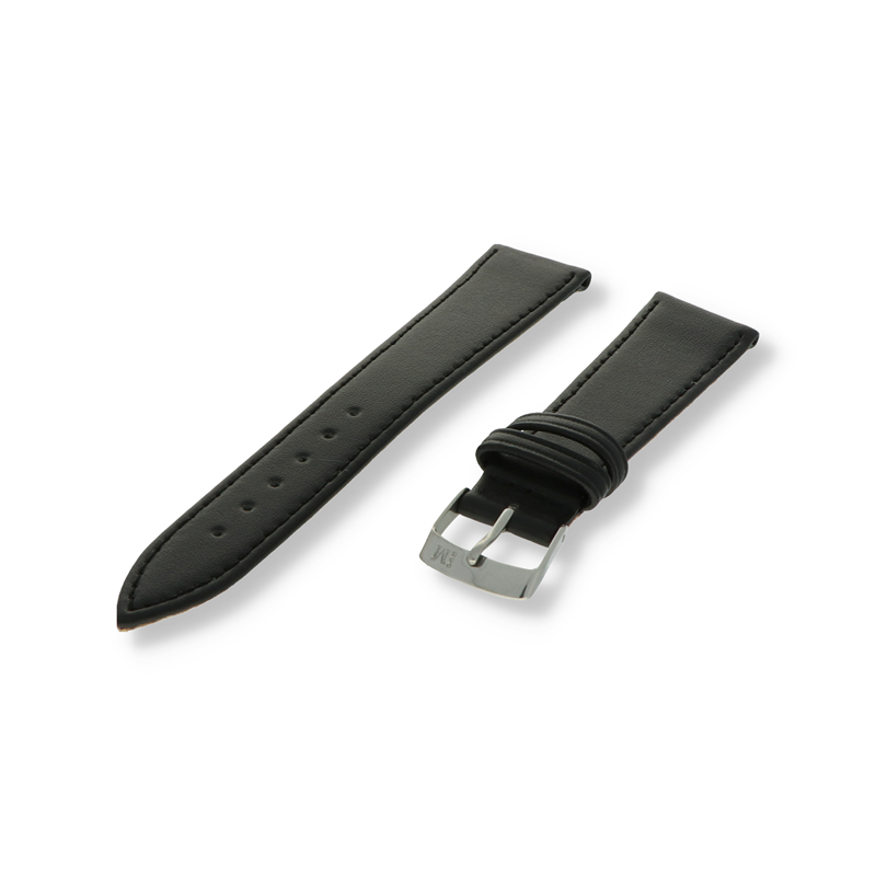 Morellato XL Horlogeband Leer Zwart Pointe