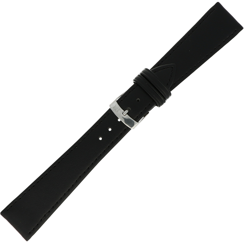 Morellato XL Horlogeband Leer Zwart Pointe